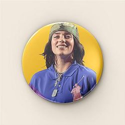 Billie Eilish - Anti Pop Aesthetic Billie Eilish Pins