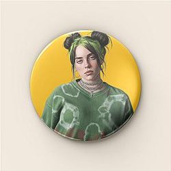 Billie Eilish LA 2101 - American pop singer and songwriter Billie Eilish Pins