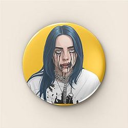 Billie Eilish LA 2101 - Multiple Grammy and Oscar award winner Billie Eilish Pins