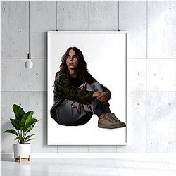 Billie Eilish LA 2101 - Famous for the hit song Bad Guy Billie Eilish Posters