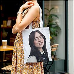 Billie Eilish LA 2101 - Global icon for Gen Z music culture Billie Eilish Bags