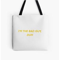 billie  bad guy 2| Perfect Gift|billie eilish gift All Over Print Tote Bag RB1210