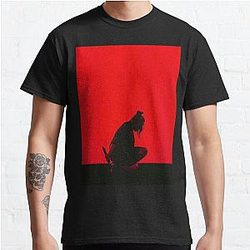 Black Awesome Silhouette Billie Classic T-Shirt RB1210