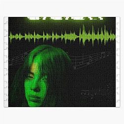 Billieeilishs Best Singer || 0005 Poster Jigsaw Puzzle RB1210
