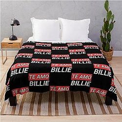 Te amo billie| Perfect Gift|billie eilish gift Throw Blanket RB1210