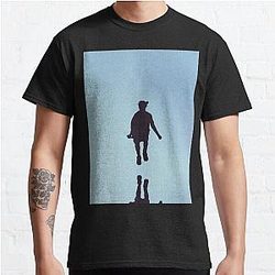 Black Awesome Silhouette Billie Classic T-Shirt RB1210