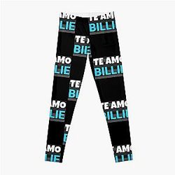 Te amo billie| Perfect Gift|billie eilish gift Leggings RB1210
