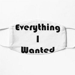 Everything I Wanted Billie Eilish Flat Mask RB1210