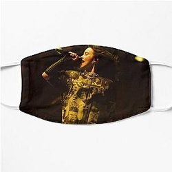 Billieeilishs Best Singer || 0004 Poster Flat Mask RB1210