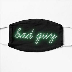 Bad Guy Neon Green - Billie Eilish  Flat Mask RB1210