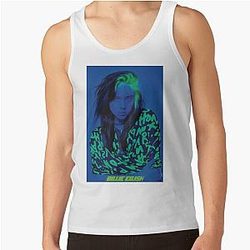 Billieeilishs Best Singer || 0003 Poster Tank Top RB1210
