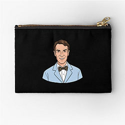 Bill Nye Climate Change Crusader Bill Nye Zipper Pouches