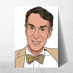 Bill Nye Bow Tie Icon Bill Nye Posters