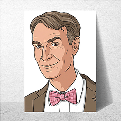 Bill Nye Lab Coat Hero Bill Nye Posters