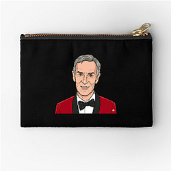 Bill Nye Science Rules Legend Bill Nye Zipper Pouches