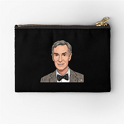 Bill Nye Planetary Society CEO Bill Nye Zipper Pouches