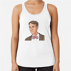 Bill Nye Lab Coat Hero Bill Nye Tank Tops