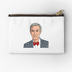 Bill Nye Changing The World Bill Nye Zipper Pouches