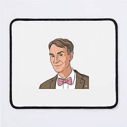 Bill Nye Lab Coat Hero Bill Nye Mouse Pads