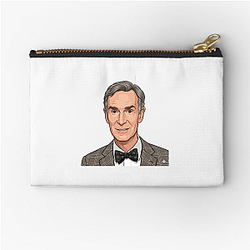 Bill Nye Planetary Society CEO Bill Nye Zipper Pouches