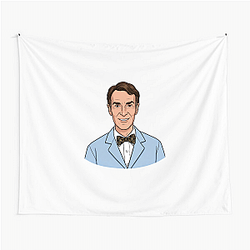 Bill Nye Climate Change Crusader Bill Nye Tapestries