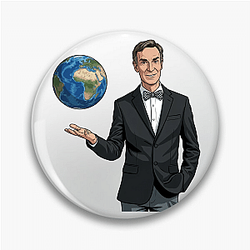 Bill Nye The Science Guy Bill Nye Pins