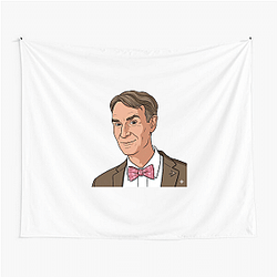 Bill Nye Lab Coat Hero Bill Nye Tapestries