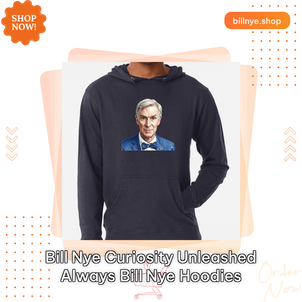 Bill Nye Curiosity Unleashed Always Bill Nye Hoodies