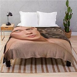 Bill Skarsgård Cute Throw Blanket