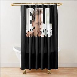 Gifts for women Bill Skarsgard Music Fans Shower Curtain