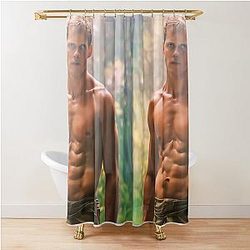 Bill Skarsgard Shirtless Shower