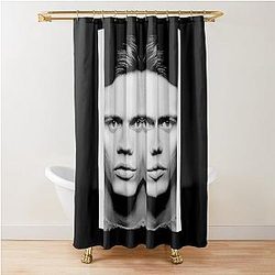 Mens Bill Skarsgard Gifts for Music Fan Shower Curtain