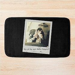 Mens My Favorite Celebrity Bill Skarsgard Gift Birthday Bath Mat