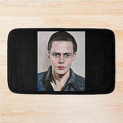Small Gifts Bill Skarsgard Black Beanie Idol for You Bath Mat