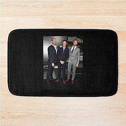 Bill Skarsgard and His Brothers Alexander and Gustaf Bath Mat