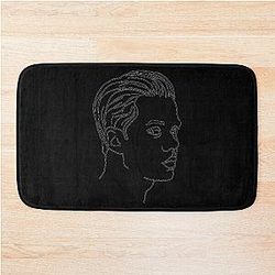 Lucky Gift for Bill Skarsgard Fans Bath Mat