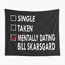 Dating Bill Skarsgård Tapestry