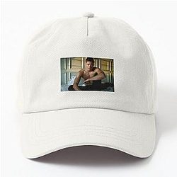 Bill Skarsgard (posing in bed) Dad Hat