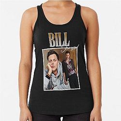 Day Gift For Bill Skarsgard Graphic Racerback Tank Top