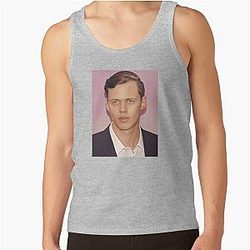 Bill Skarsgard portrait Tank Top