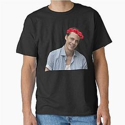People Call Me Bill Skarsgard Wflower Crown Gift For Movie Fans Classic T-Shir