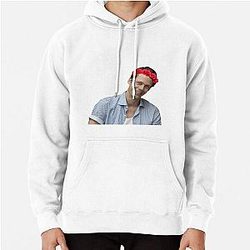 Bill Skarsgard Waffle Crown Pullover Hoodie