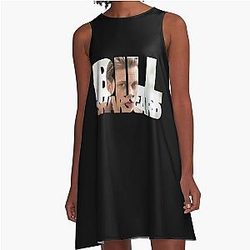 Gifts for Women A-Line Dress Bill Skarsgard Gift for Music Fans