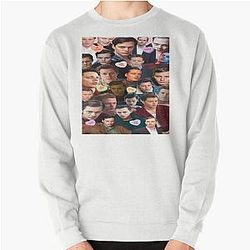 Bill Skarsgard Collage Pullover Sweater