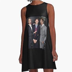 Gift for Men Bill Skarsgard and his brothers A-Line Dress