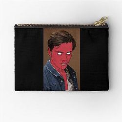 Day Gift For Bill Skarsgard Movie Fan Zipper Pouch