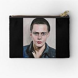 Small Bill Skarsgard Black Beanie Idol Gift Zipper Pouch