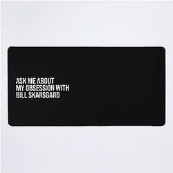 Ask me about my obsession with Bill Skarsgård desk mat