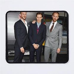 Bill Skarsgard and his brothers Alexander Gus`taf Mouse Pad