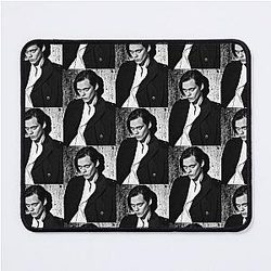 Bill Skarsgard Black and White Mouse Pad